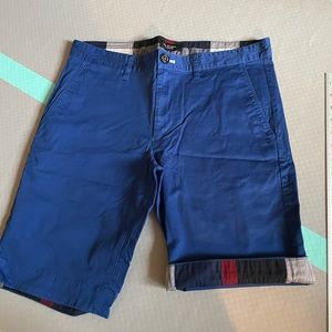 Black label shorts blue  34 Large